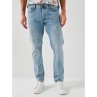 Jack & Jones Mike Original Tapered 171 Fit Jeans - Blue