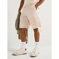 Jack & Jones Cole Frank Cargo Mid Length Shorts - Beige