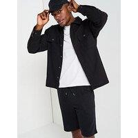 Jack & Jones Bradley Mid Length Sweat Shorts - Black