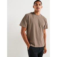 Jack & Jones Austin Short Sleeve Crew Neck T-Shirt - Brown