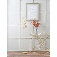 Pacific Lifestyle Vecchio Lustre Glass Orb And Gold Floor Lamp