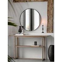 Gallery Direct Craft Console Table - Smoked Oak