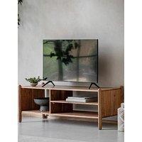 Gallery Direct Cannes Solid Acacia Wood & Rattan Media Unit