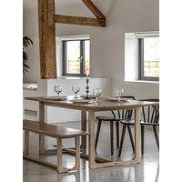 Gallery Direct Craft Dining Table - Smoked Oak