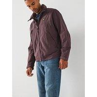 Lyle & Scott Fold Away Hood Jacket- Brown