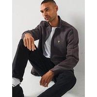 Lyle & Scott Polar Fleece Track Jacket- Grey