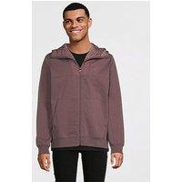 Lyle & Scott Panelled Hybrid Jacket- Brown