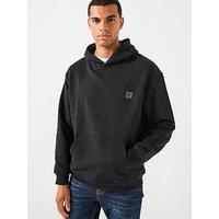 Lyle & Scott Loungewear Pullover Hoodie- Black
