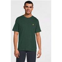 Lyle & Scott Plain T-Shirt- Dark Green