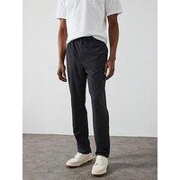 Les Deux Como Tapered Drawstring Trousers - Dark Grey