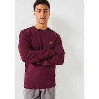 Lyle & Scott Crew Neck Sweatshirt - Dark Red