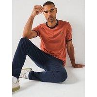 Lyle & Scott Ringer T-Shirt- Orange
