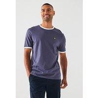 Lyle & Scott Ringer T-Shirt- Grey