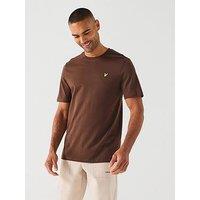 Lyle & Scott Plain T-Shirt- Brown