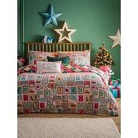Furn Dear Santa Christmas Duvet Set Multi