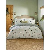 Wylder Robins Return Christmas Duvet Set Cream/Pine