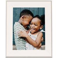 Aura Aspen Clay With Paper Mat Digital Photo Frame