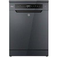 Hoover Hf 4A4S3Psa-80 - Full Size Dishwasher, 14-Place Settings, A Rated - H-Dish 700 - Graphite