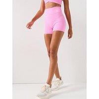 Gym King Womens 365 Scrunch Short - Pink
