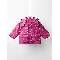 Jojo Maman Bebe Toddler Girls Waterproof Jacket - Red