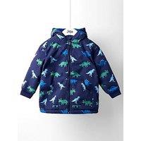 Jojo Maman Bebe Toddler Boys Dino Reversible Sherpa Lined Jacket - Multi