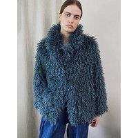 Vi.Ve.Re Charlie Shaggy Fur - Teal