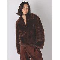 Vi.Ve.Re Indie Short Hair Jacket - Brown