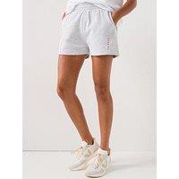 Gym King Womens Shadow Seam Detail Short - Snow Marl