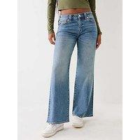 True Religion Bobbi Baggy Fit Jeans - Light Wash
