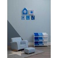 Interiors By Premier Grey And White Star Rug