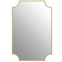 Interiors By Premier Avento Gold Wall Mirror
