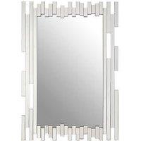 Interiors By Premier Puzzle Wall Mirror With Cut Out Frame