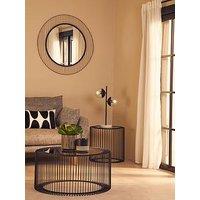 Interiors By Premier Trento Linear Lines Frame Wall Mirror