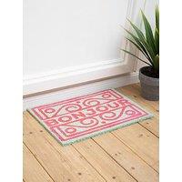 Interiors By Premier Neon Bonjour Coir Doormat