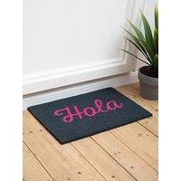 Interiors By Premier Neon Hola Coir Doormat