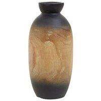 Interiors By Premier Arlo Small Wooden Ombre Vase