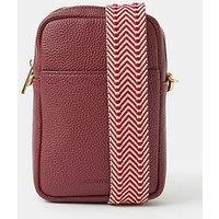 Accessorize Slip Pocket Phone Bag - Red