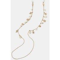 Accessorize Beach Charm Sunglasses Chain - Gold