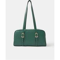 Accessorize Buckle Strap Bowler Bag - Green