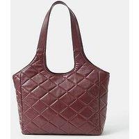 Accessorize Quilted Shoulder Bag - Red