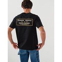 Guess Jeans Back Graphic T-Shirt - Black