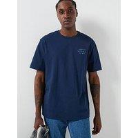 Wrangler Embroidery Short Sleeve Back Print T-Shirt