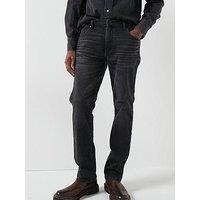 Wrangler Greensboro 5 Pocket Regular Straight Fit Jean - Black