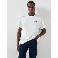 Wrangler Embroidery Short Sleeve Back Print T-Shirt