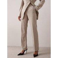 The Very Collection Asymmetric Waist Detail Trouser - Beige