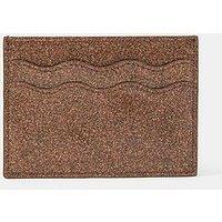 Accessorize Glitter Card Holder - Brown