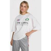 Alix The Label Racer T-Shirt - White