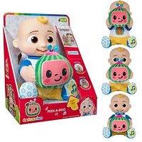 Cocomelon Peek-A-Boo Jj Feature Plush - 17 Phrases And Sounds