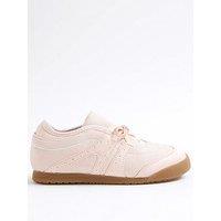 River Island Older Girls Bow Runner Shoes - Pink