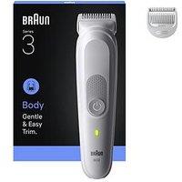 Braun Series 3 Body Groomer. Gentle & Easy Trim
